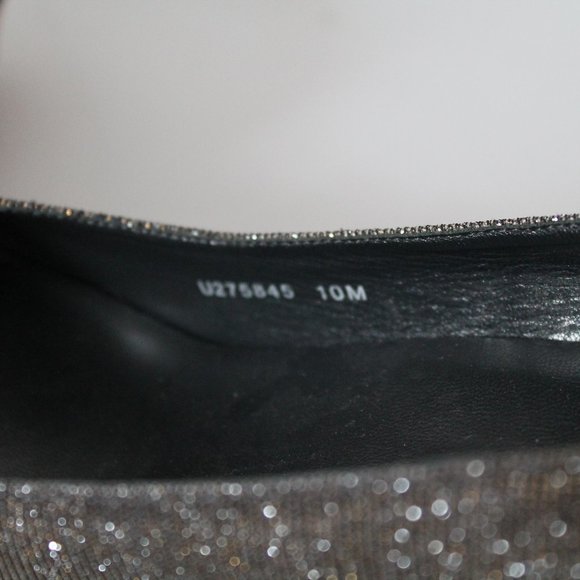 Stuart Weitzman Anna Corkswoon Platform Wedge Peep Toe Pumps Size 10 Pyritte - Picture 8 of 11